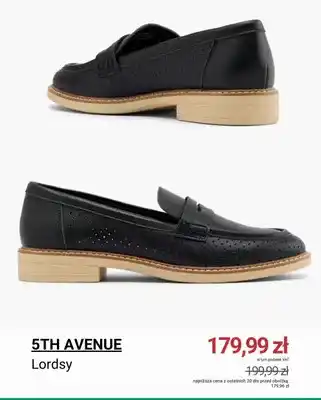 Buty damskie lordsy 5th Avenue