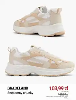 Deichmann Sneakersy chunky Graceland oferta