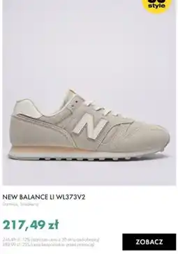 50style Sneakersy damskie New Balance LI WL373V2 oferta