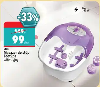 Biedronka Masażer do stóp Lafe oferta