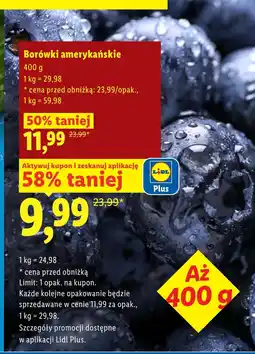 Lidl Borówki amerykańskie Plus-Plus oferta