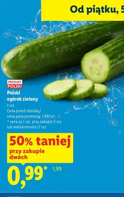 Lidl Ogórek Polski oferta