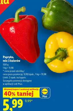 Lidl Papryka Plus-Plus oferta