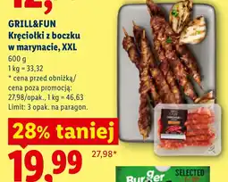 Lidl Kręciołki z boczku Grill&Fun oferta
