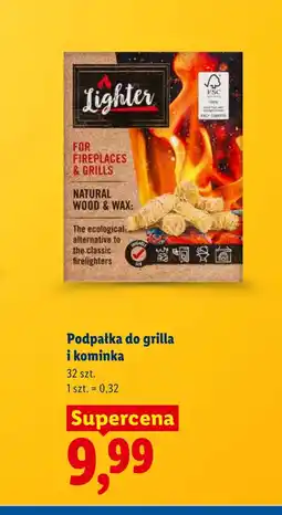 Lidl Podpałka do kominka oferta