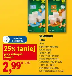 Lidl Tofu Vemondo oferta