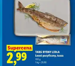 Lidl Łosoś Targ rybny Lidla oferta
