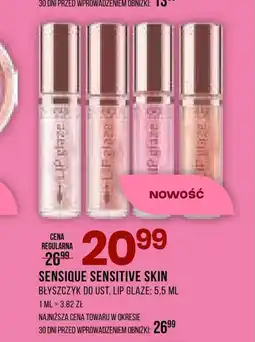 Drogerie Natura Błyszczyk do ust Sensique oferta