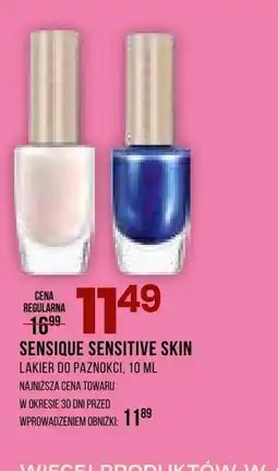 Drogerie Natura Lakier do paznokci Sensique oferta