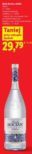 Lidl Wódka Biały Bocian oferta