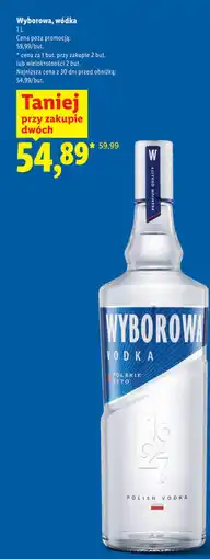 Lidl Wódka Wyborowa oferta