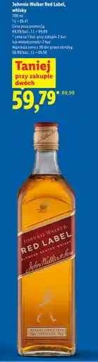 Lidl Whisky Johnnie Walker oferta