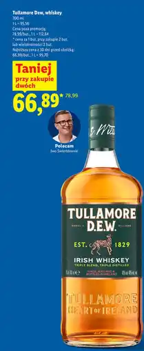 Lidl Whiskey Tullamore Dew oferta