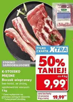 Kaufland K-STOISKO MIĘSNE Boczek wieprzowy oferta