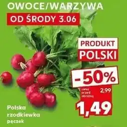 Kaufland Polska rzodkiewka pęczek oferta
