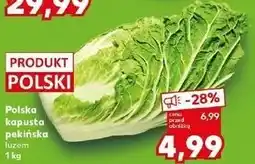Kaufland Polska kapusta pekińska luzem oferta