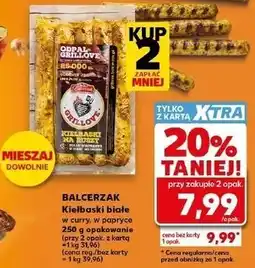 Kaufland Balcerzak Kiełbaski białe w curry, w papryce oferta