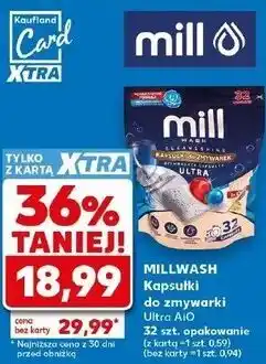 Kaufland Millwash Kapsułki do zmywarki Ultra AiO oferta