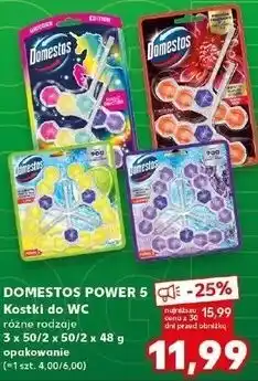 Kaufland Domestos Power 5 Kostki do WC oferta