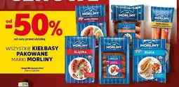 Kaufland Wszystkie kiełbasy pakowane Morliny oferta
