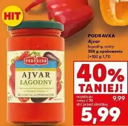Kaufland PODRAVKA Ajvar łagodny, ostry oferta