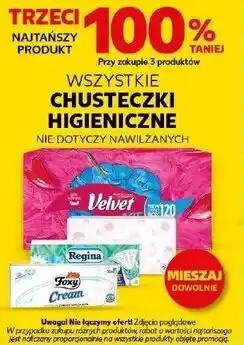 Kaufland WSZYSTKIE CHUSTECZKI HIGIENICZNE oferta