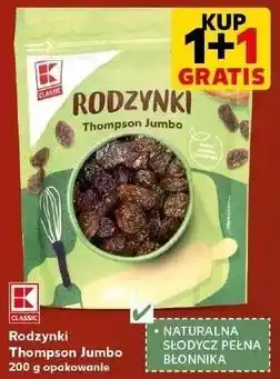 Kaufland K-Classic Rodzynki Thompson Jumbo oferta