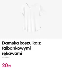 Pepco Damska koszulka z falbankowymi rękawami oferta