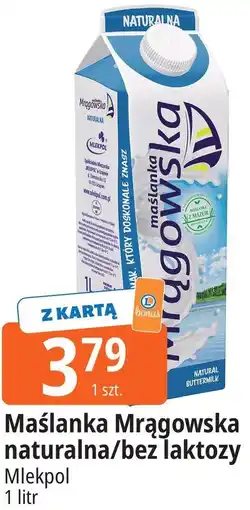 E.Leclerc Maślanka Mrągowska naturalna/bez laktozy oferta