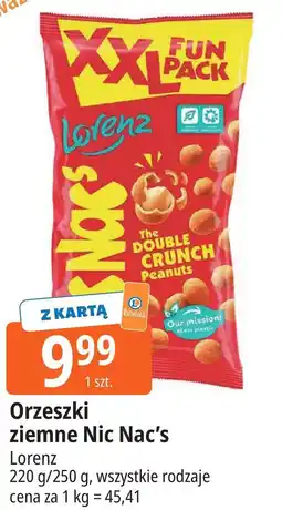 E.Leclerc Orzeszki ziemne Nic Nac's oferta