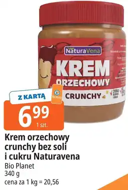 E.Leclerc Krem orzechowy crunchy bez soli i cukru Naturavena oferta