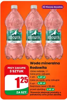 Dino Woda mineralna Rodowita oferta