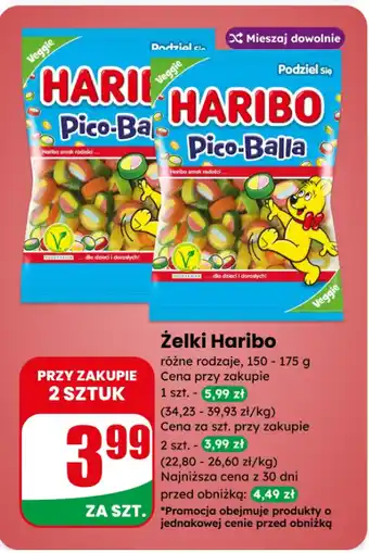 Dino Żelki Haribo oferta