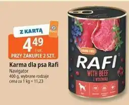 E.Leclerc Karma dla psa z wołowiną Rafi oferta