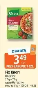 E.Leclerc Spaghetti bolognese Knorr Fix oferta