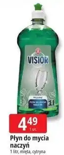 E.Leclerc Płyn do mycia naczyń cytrynowy Wiodąca Marka Visior oferta