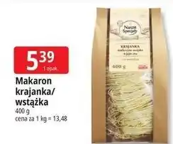 E.Leclerc Makaroj krajanka 4-jajeczna Wiodąca Marka Nasze Specjały oferta