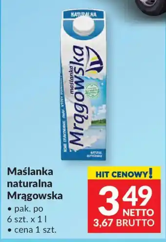 Mrągowska Maślanka naturalna