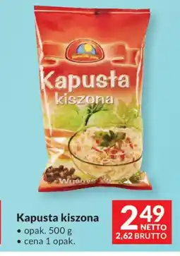 Makro Słoneczne Pole Kapusta kiszona oferta