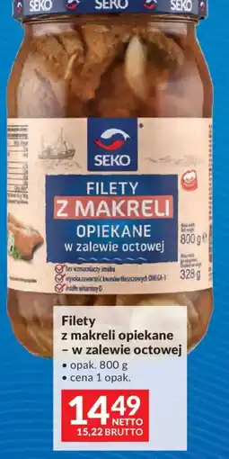 Makro Seko Filety z makreli opiekane w zalewie octowej oferta