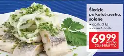 Makro Śledzie po kołobrzesku, solone oferta