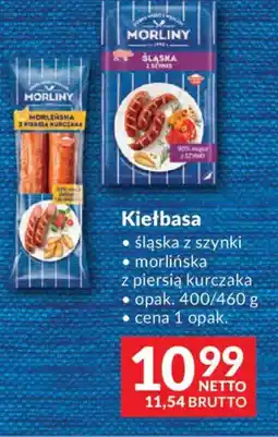 Makro Morliny Kiełbasa śląska z szynki / morlińska oferta