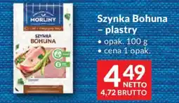 Makro Morliny Szynka Bohuna - plastry oferta