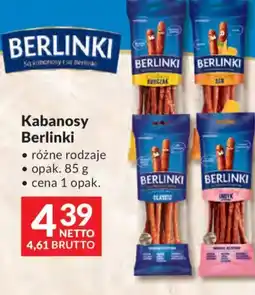 Makro Berlinki Kabanosy oferta