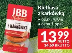 Makro Jbb Bałdyga Kiełbasa z karkówką oferta