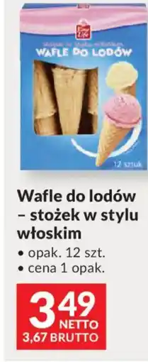 Makro Fine Life Wafle do lodów – stożek w stylu włoskim oferta