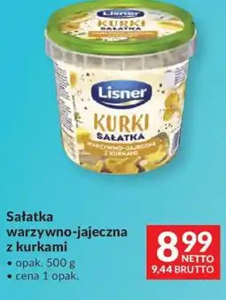 Makro Lisner Sałatka warzywno-jajeczna z kurkami oferta