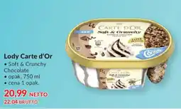 Makro Carte dOr Lody Soft & Crunchy Chocolate oferta