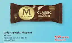 Makro Magnum Lody na patyku Classic oferta