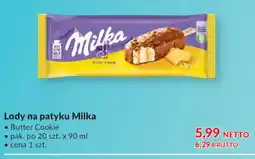 Makro Milka Lody na patyku Butter Cookie oferta
